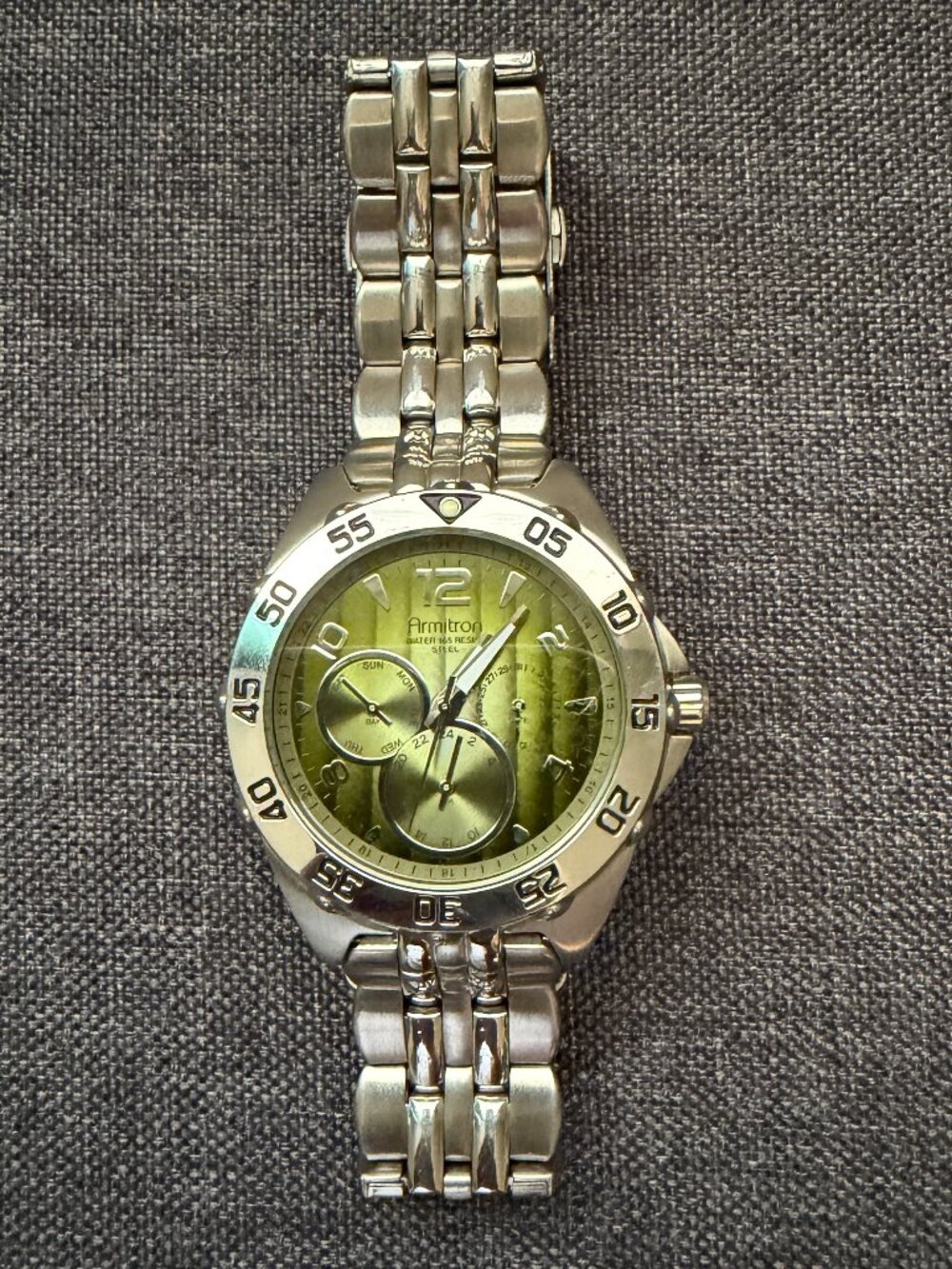 Armitron Green Multi-Function Watch - Picture 13 of 13